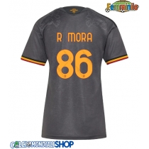 Maglie da calcio AS Roma Rodrigo Mora #86 Terza Maglia Femminile 2026-27 Manica Corta
